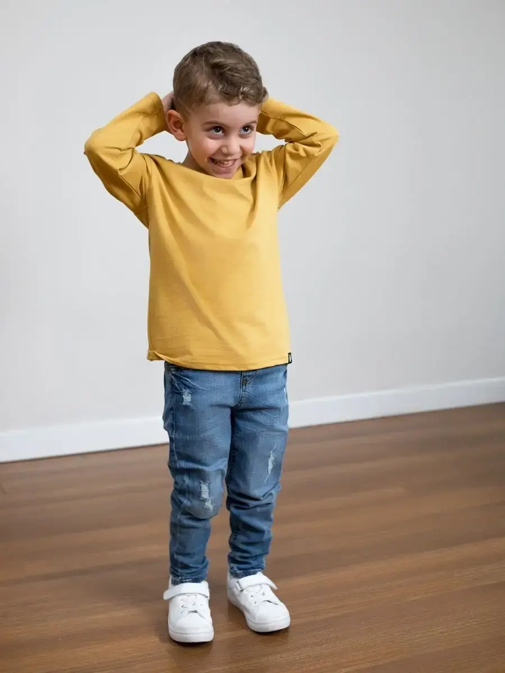 Лонгслив оверсайз для мальчика