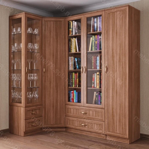 Шкаф угловой №15