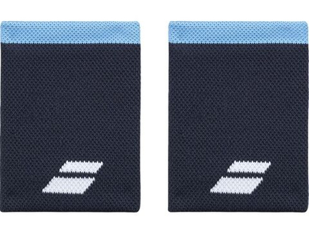 Теннисные напульсники Babolat Logo Jumbo - Blue