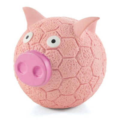 Игрушка "Свинка-мяч" 8,5 см (латекс) - для собак (Triol)