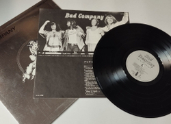 Винтажная виниловая пластинка LP Bad Company Run With The Pack (Japan 1976) (No Obi) ILS-80455