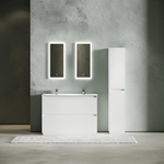 Тумба напольная под раковину Sancos Libra Floor, белый глянец 1190х450х840 мм