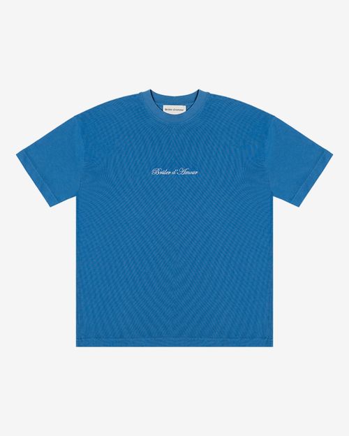 Футболка Bruler d'Amour Basic Zima Blue синяя