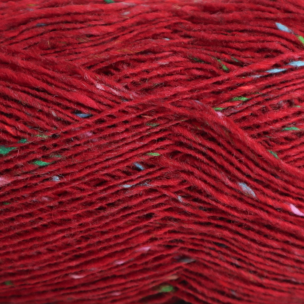 Soft Donegal Tweed 1/3.8 Nm - 5567 Cardinal red