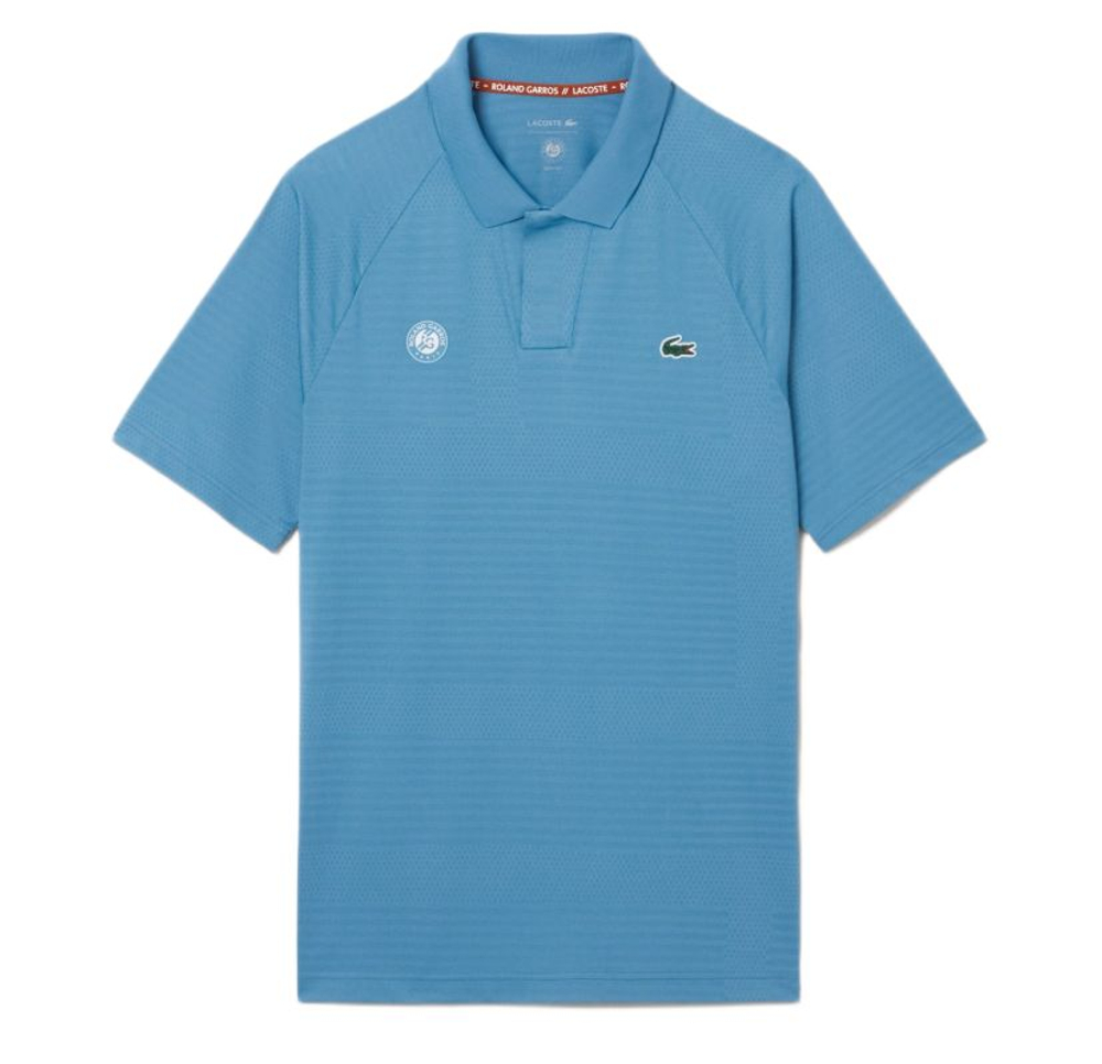 Теннисное поло Lacoste Roland-Garros Edition Tennis - abyss blue