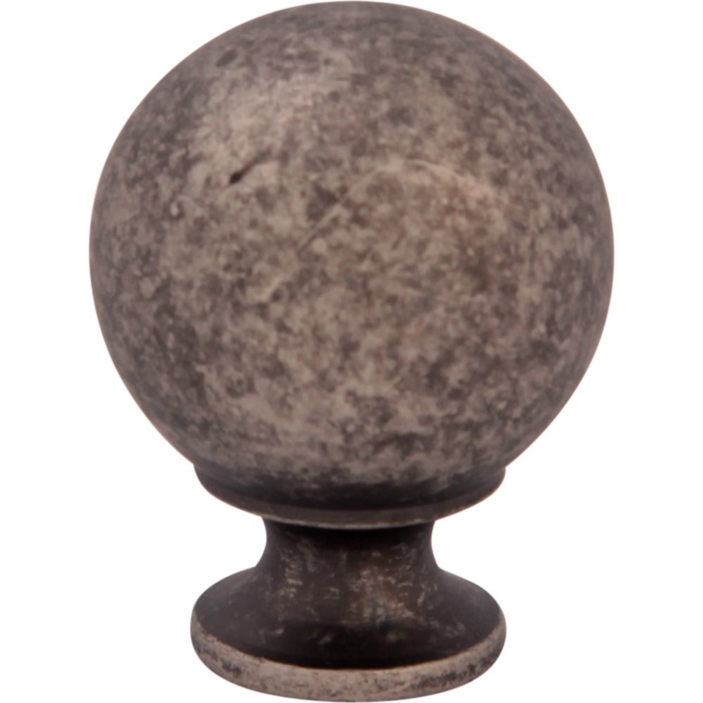 Мебельная ручка 803 Античное серебро DAS BALL D22 mm