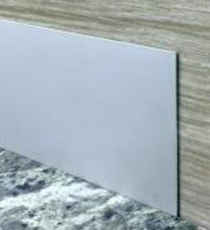 Плинтус пристеночный гибкий из анодированного алюминия Euroline РР100 АС