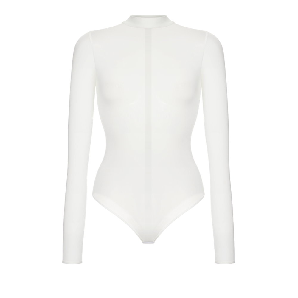 Комплект: боди, лиф, юбка со съемным шлейфом из бифлекса