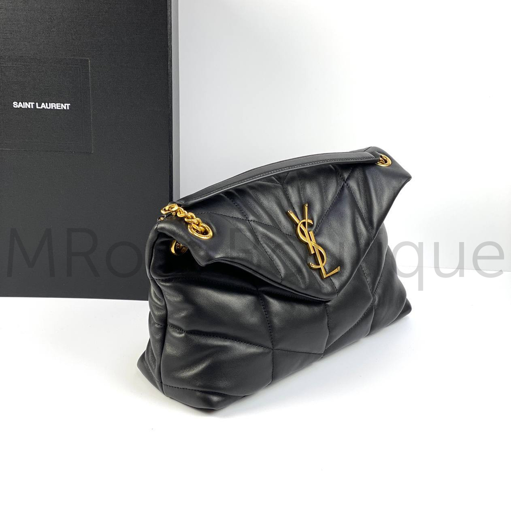 Loulou puffer small bag in quilted lambskin shop