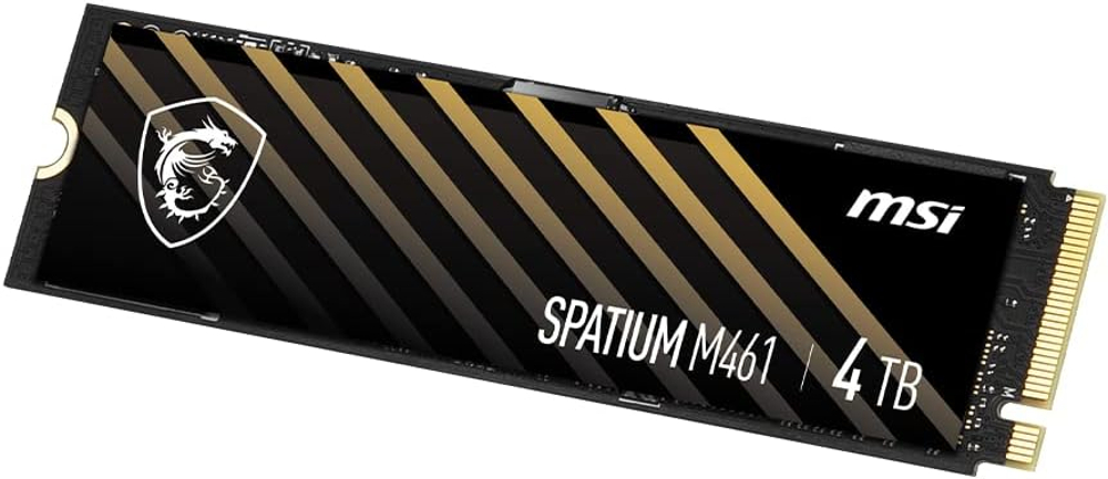Твердотельный накопитель 4000Gb SSD MSI SPATIUM M461 M.2 PCIe NVMe R5000Mb/s W4200MB/s SPATIUM M461