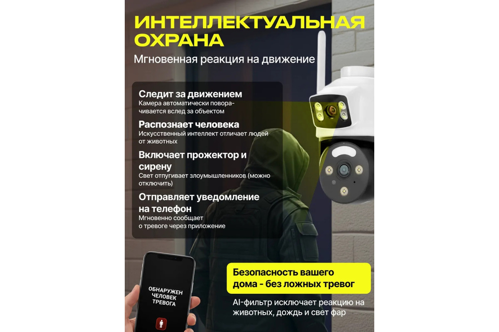 Камера видеонаблюдения уличная KUNF