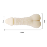 Телесный мастурбатор-насадка Bigger Man