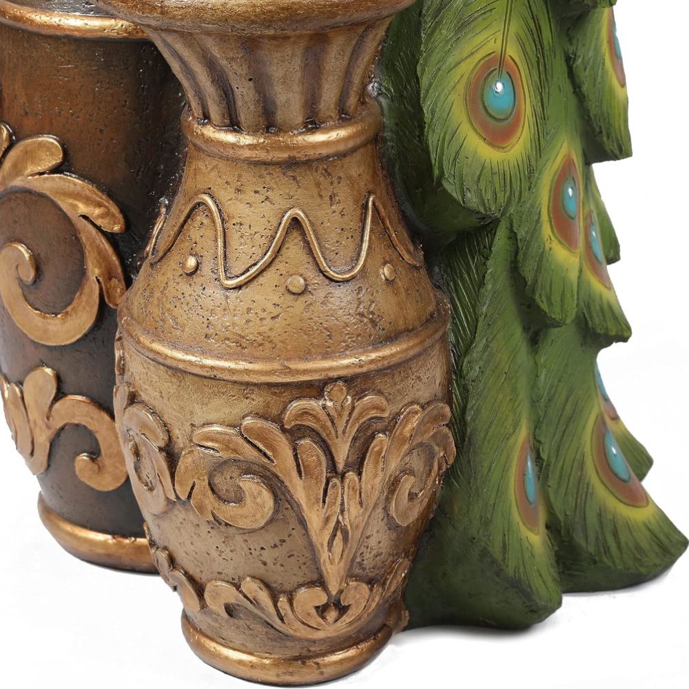 Waterfall Фонтан декоративный с подсветкой ''Царь Павлин''