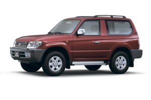 Багажники на Toyota Land Cruiser 90 Prado 1996-2002 на рейлинги