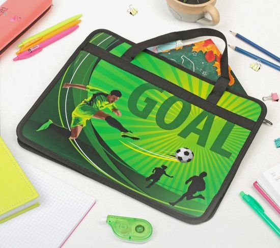 Папка на молнии А4 ПВХ Фубол