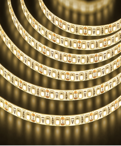 Лента светодиодная Navigator 12V 9,6Вт 3000К IP20 бухта 5м белая 28845