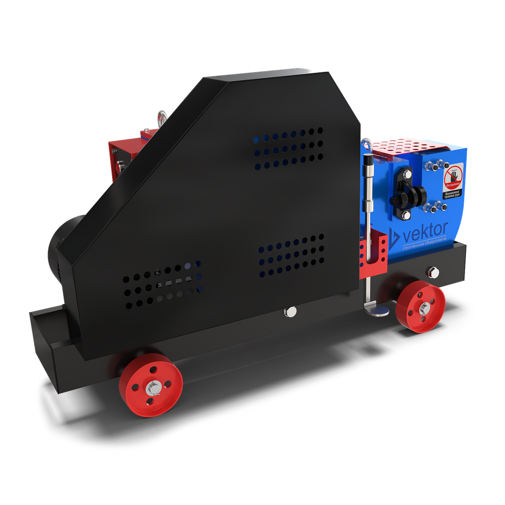 Станок для резки арматуры Vektor GQ50 - [4 кВт / до 45 мм]