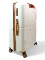 Большой чемодан Bon-Voyage PP Wave, Белый, L