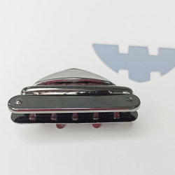 Замок-защелка на зажимах 52*35 Черный никель