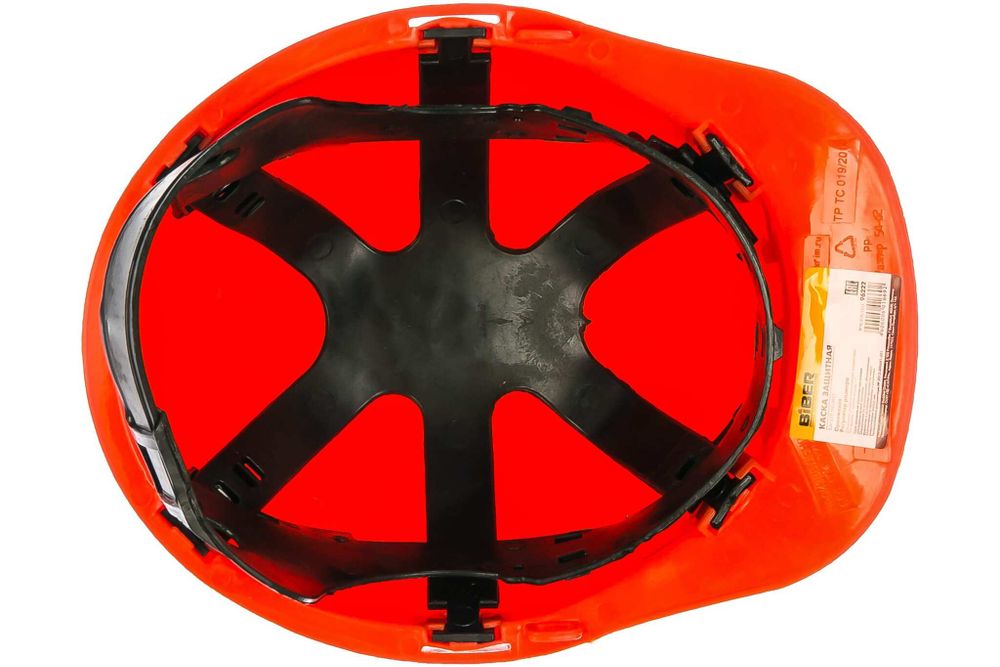 БИБЕР 96222 Каска строительная оранжевая (10)