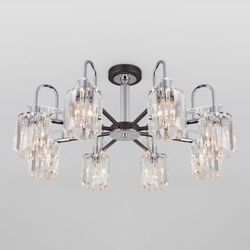 Люстра потолочная 70090/8 графит Tenia Eurosvet