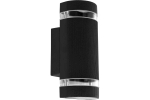 Светильник архитектурный DH1702, на стену вверх/вниз, GU10 230V, черный Feron
