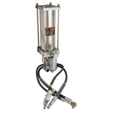 Станция гидравлическая с пневмоприводом для пресса 40т (объем масла - 1.3л, давление - 630 bar ) Forsage F-0100-4F