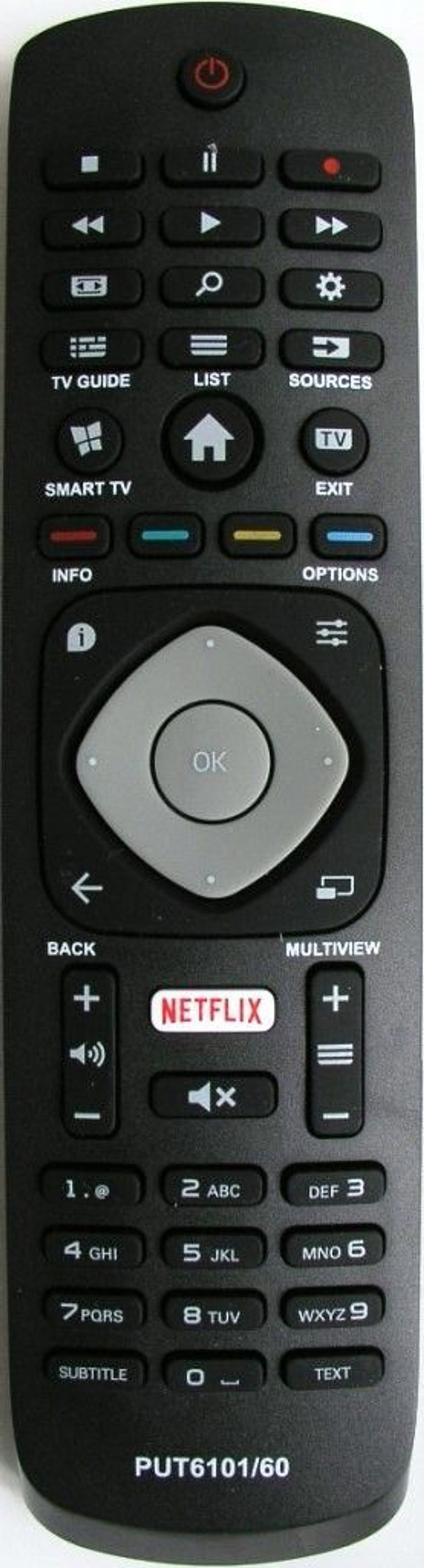 Пульт для PHILIPS 49PUT6101/60 398GR08BEPHN11HL box Smart Netflix