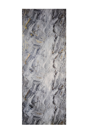 Бамбуковая панель "Бельгийский серый" (мрамор с золотом) E76, 5мм 3000х1220мм