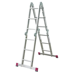 CORDA Шарнирная универсальная стремянка-трансформер,4*4 (085047)