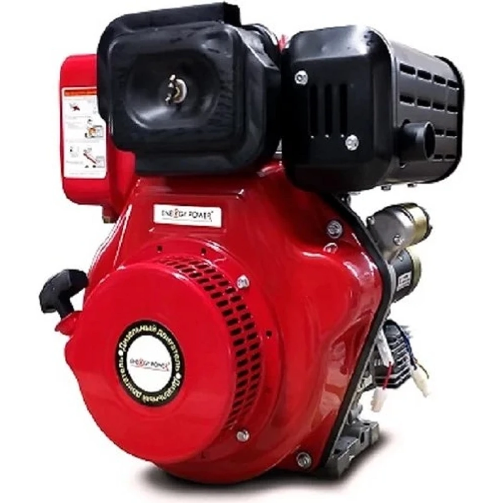 REDVOLT 186FE (V-тип) дизельный двигатель (эл.запуск, без топливного бака) 186F-V-E-W