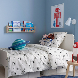 IKEA AFTONSPARV  (ИКЕА АФТОНСПАРВ)  -  Плюшевый космонавт в скафандре, медведь, 28 см