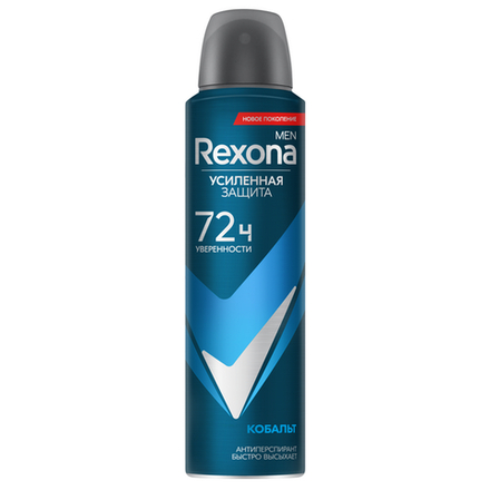 Rexona Дез-спрей МУЖ Кобальт 150мл. *6 / 396 / 3168 /