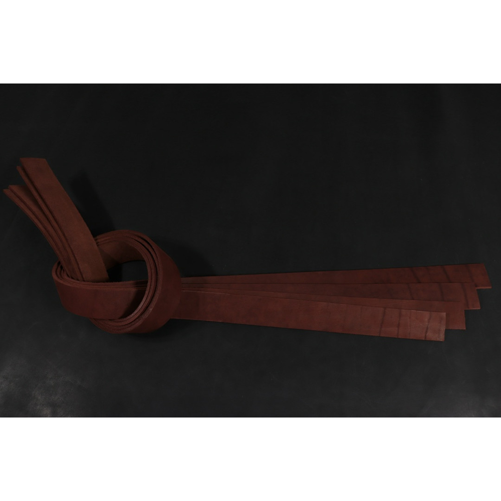 Ременная заготовка Бордо гладкая  ⠀