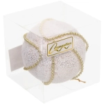 Новогодний шар «Жемчужная россыпь» 8 см, Золото