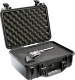 Защитный кейс Peli™ 1450 черный с поропластом