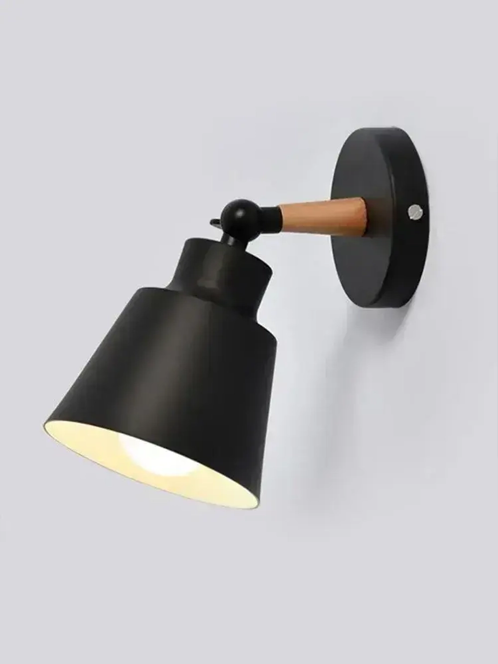 Бра настенный светильник Outframe, светильник настенный, цоколь Е27, черный