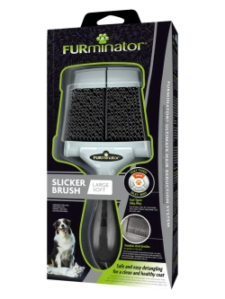 Furminator пуходерка с мягкими щетинками