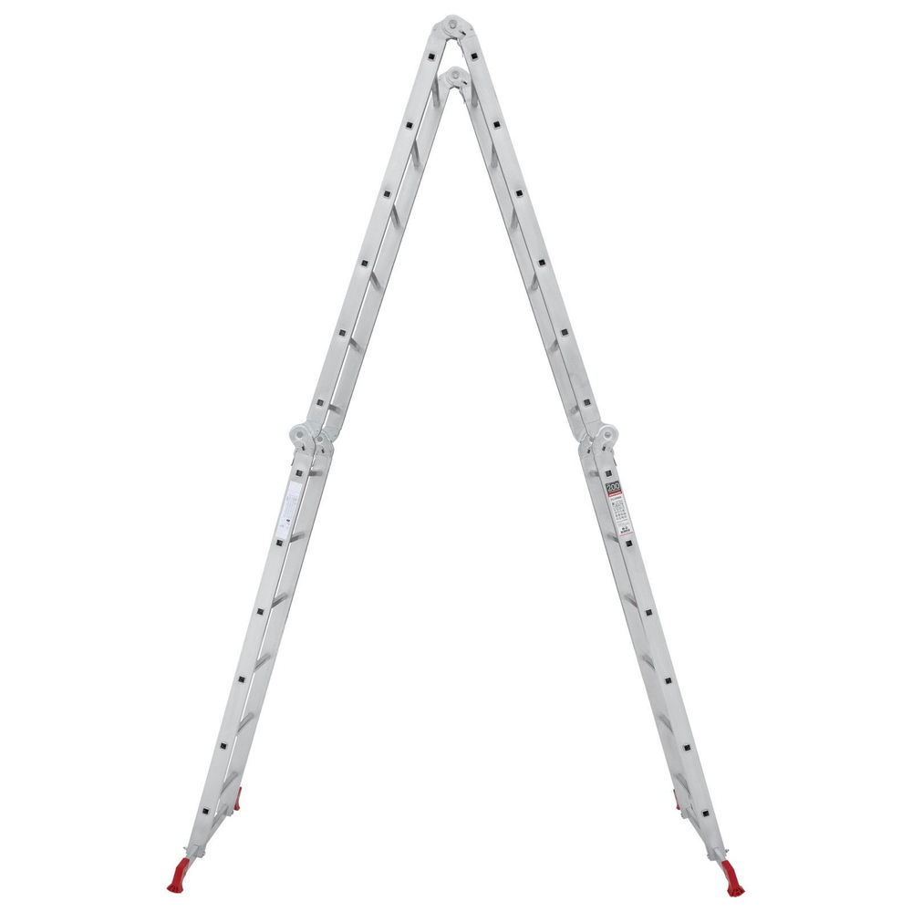 ЛЕСТНИЦА-ТРАНСФОРМЕР НОВАЯ ВЫСОТА 4Х6 АЛЮМИНИЕВАЯ ПРОФЕССИОНАЛЬНАЯ NV 3320