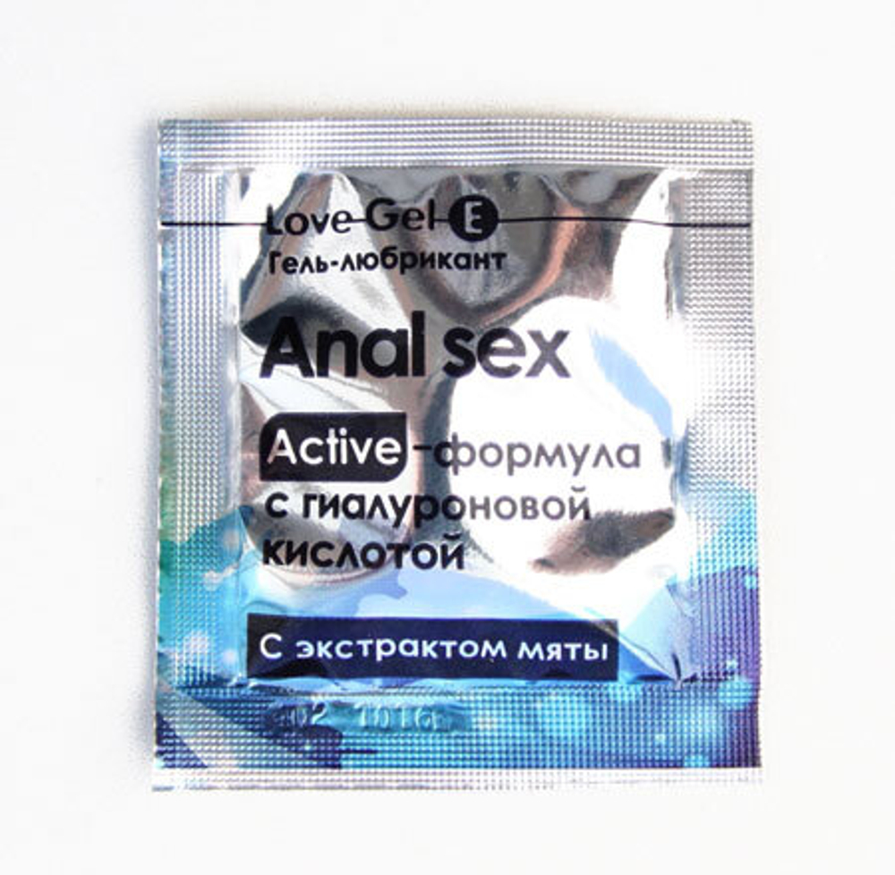 Гель-лубрикант Lovegel E в одноразовой упаковке - 4 гр. (ДО 11/25)