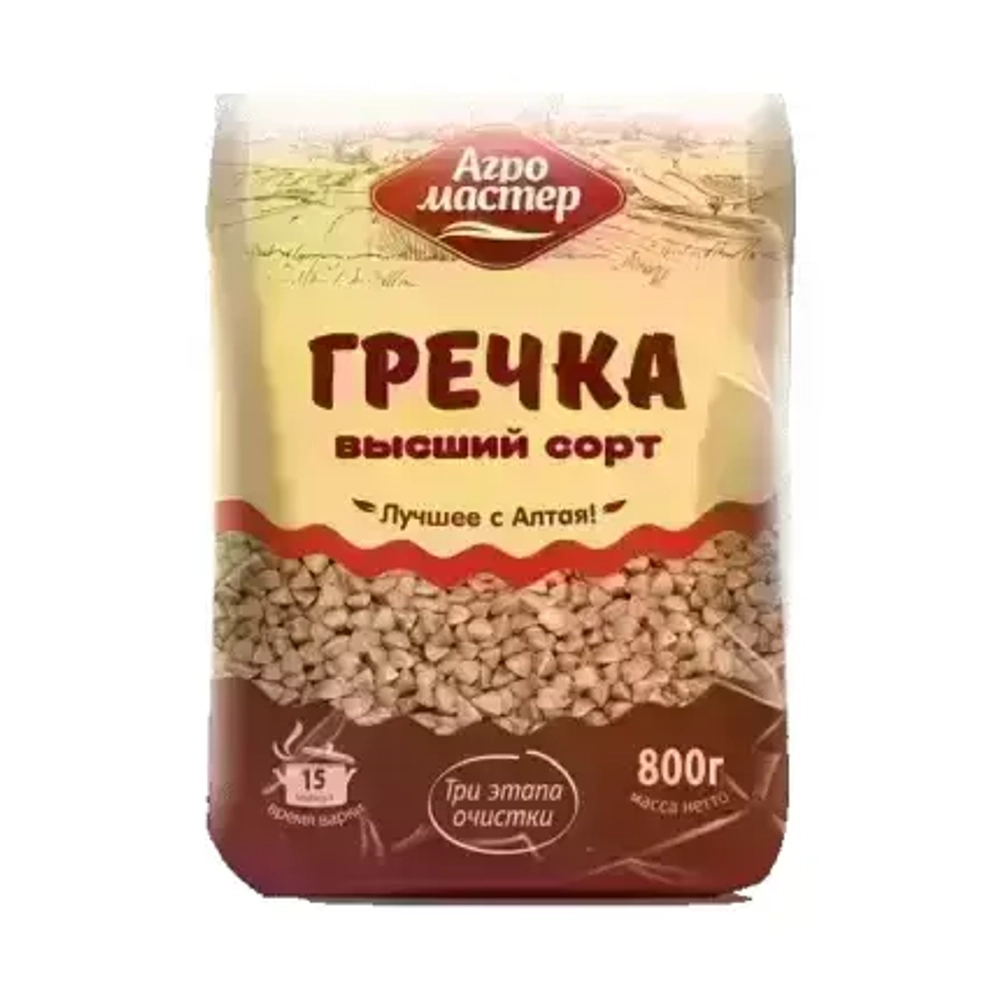 Гречка Агромастер 800гр.