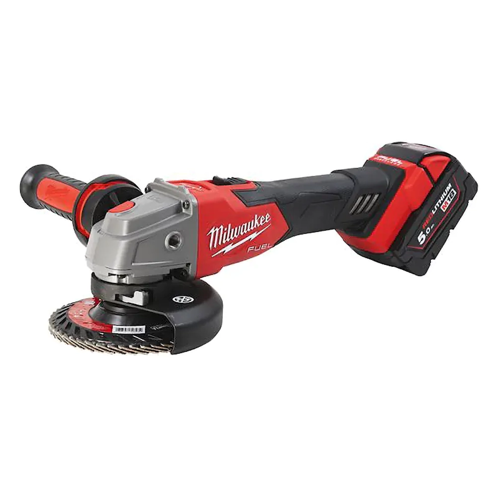 Milwaukee M18 FSAG125XB-502X FUE угловая шлифмашина аккумуляторная (2 x 5 Ач, ЗУ) 4933478430
