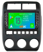 Магнитола для Lada 4x4, Niva Legend, Urban, Bronto 2019-2023+ - Airoc AB-3002 (кнопки и крутилки), Android 13, TS20, 6/128Гб, SIM-слот, CarPlay