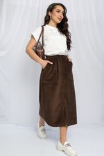 Юбка Лилиана (шоколад) Ю13097-9М LT Collection
