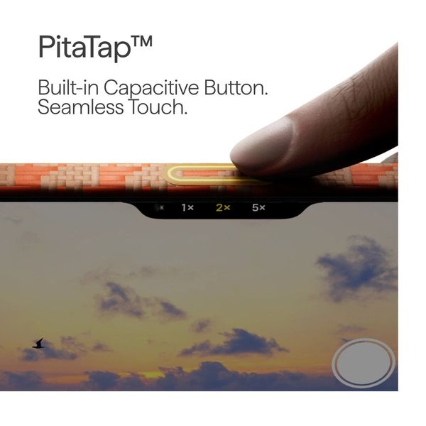 Чехол Pitaka Edge Case для iPhone 17 Pro, Янтарный | Amber