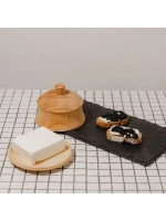 Масленка деревянная для сливочного масла