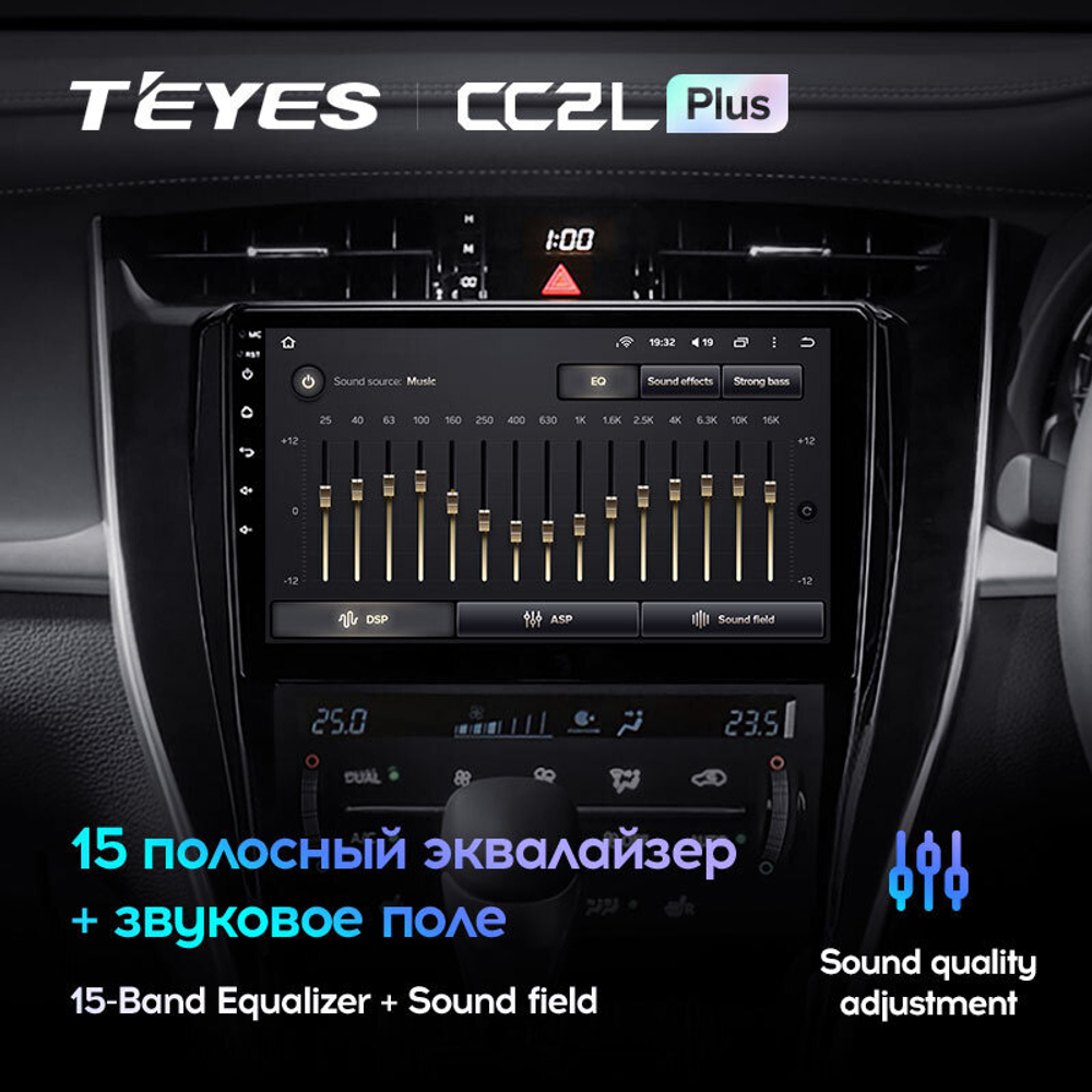 Teyes CC2L Plus 10.2" для Toyota Harrier 2013-2020