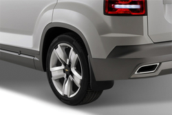 Брызговики задние для CHEVROLET Orlando, 2011-2018 минивэн 2 шт.(optimum) в пакете арт.NLF.08.16.E14