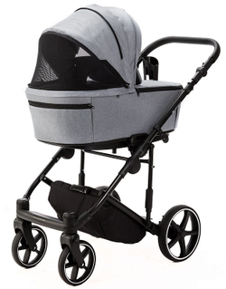 Детская коляска Adamex Zico New 2 в 1 ZN-TK60 TIP (СЕРЫЙ)