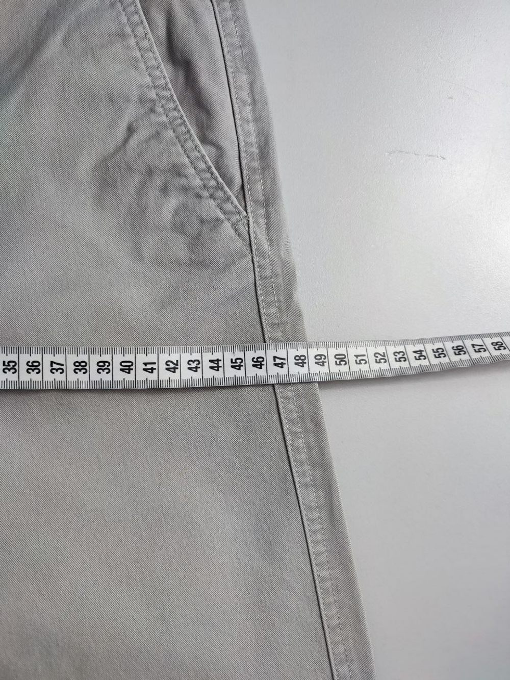 Брюки H&M хлопковые cветлые 44-46 размер